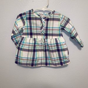 🤩4/$15🥳 
plaid flannel top